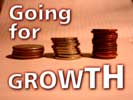 going for growth - custom powerpoint templates