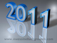 year 2011 - powerpoint backgrounds
