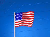 us flag title - animated powerpoint backgrounds