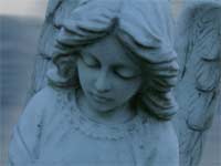 angel statue - christian powerpoint backgrounds