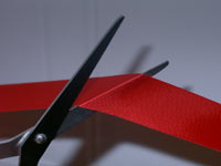 cut the red tape - power point backgrounds
