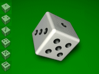 dice game animation - powerpoint game background