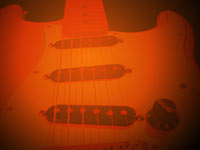 electric guitar - powerpoint backgrounds