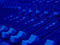 mixing desk - powerpoint backgrounds