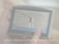 satellite navigation - powerpoint backgrounds