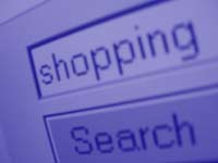 search for shopping - powerpoint backgrounds