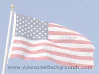 stars and stripes light - powerpoint backgrounds