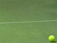 tennis ball - powerpoint backgrounds