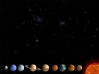 the planets - powerpoint backgrounds