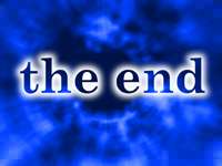 the end - powerpoint backgrounds