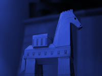trojan horse - powerpoint backgrounds