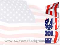 usa letters - powerpoint backgrounds