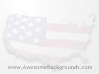 usa map flag - powerpoint backgrounds