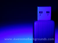 usb stick - powerpoint backgrounds