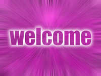 welcome - powerpoint backgrounds
