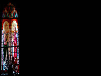 stained glass window - christian powerpoint backgrounds