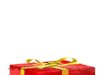 wrapped present - powerpoint backgrounds